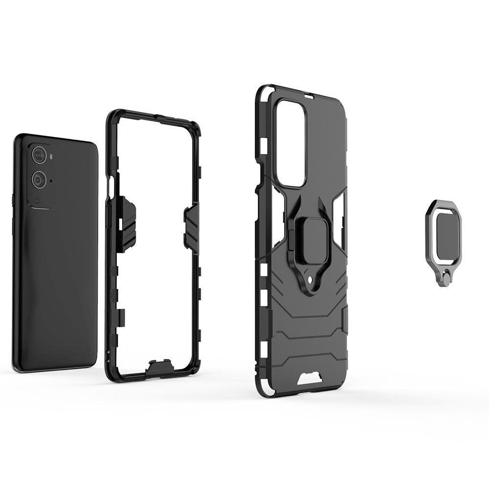 OnePlus 9 Pro Tough Case m. Magnetisk Stativfunktion - Svart