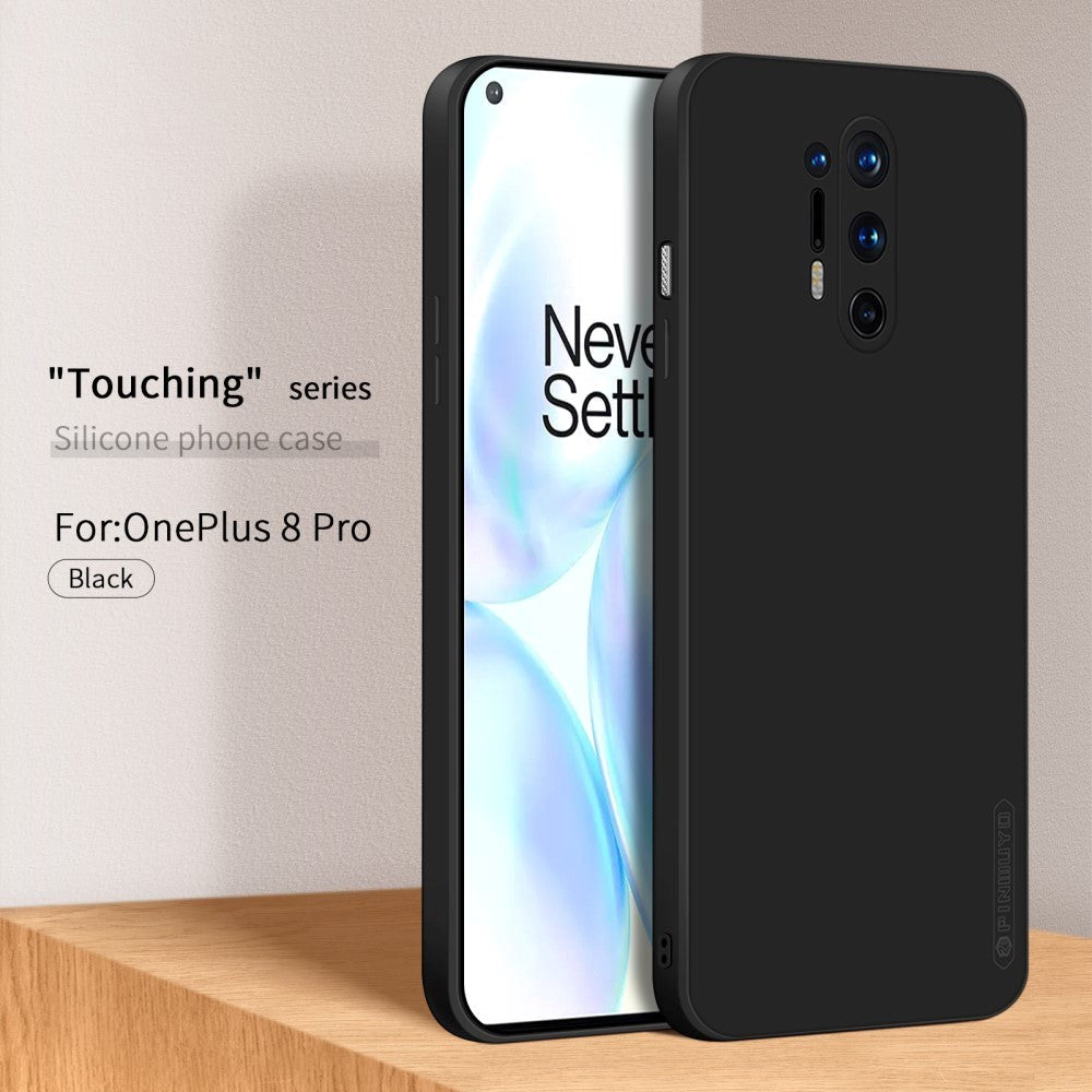 OnePlus 8 Pro Pinwuyo Silikon Skal - Svart