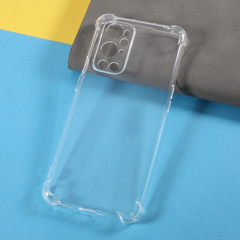 EIDERWOOD OnePlus 9 Pro Plast Skal m. Stötdämpande Hörn - Genomskinlig