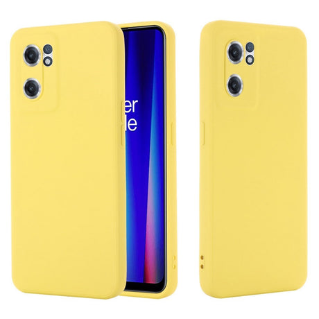EIDERWOOD OnePlus Nord CE 2 (5G) Liquid Silikon Skal m. Rem - Gul