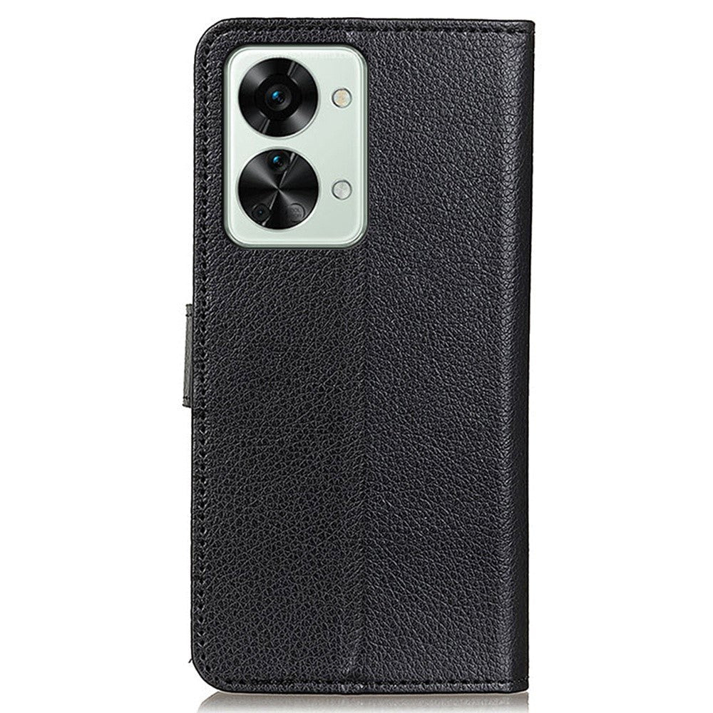 OnePlus Nord 2T (5G) Flip Case med plånbok - Svart