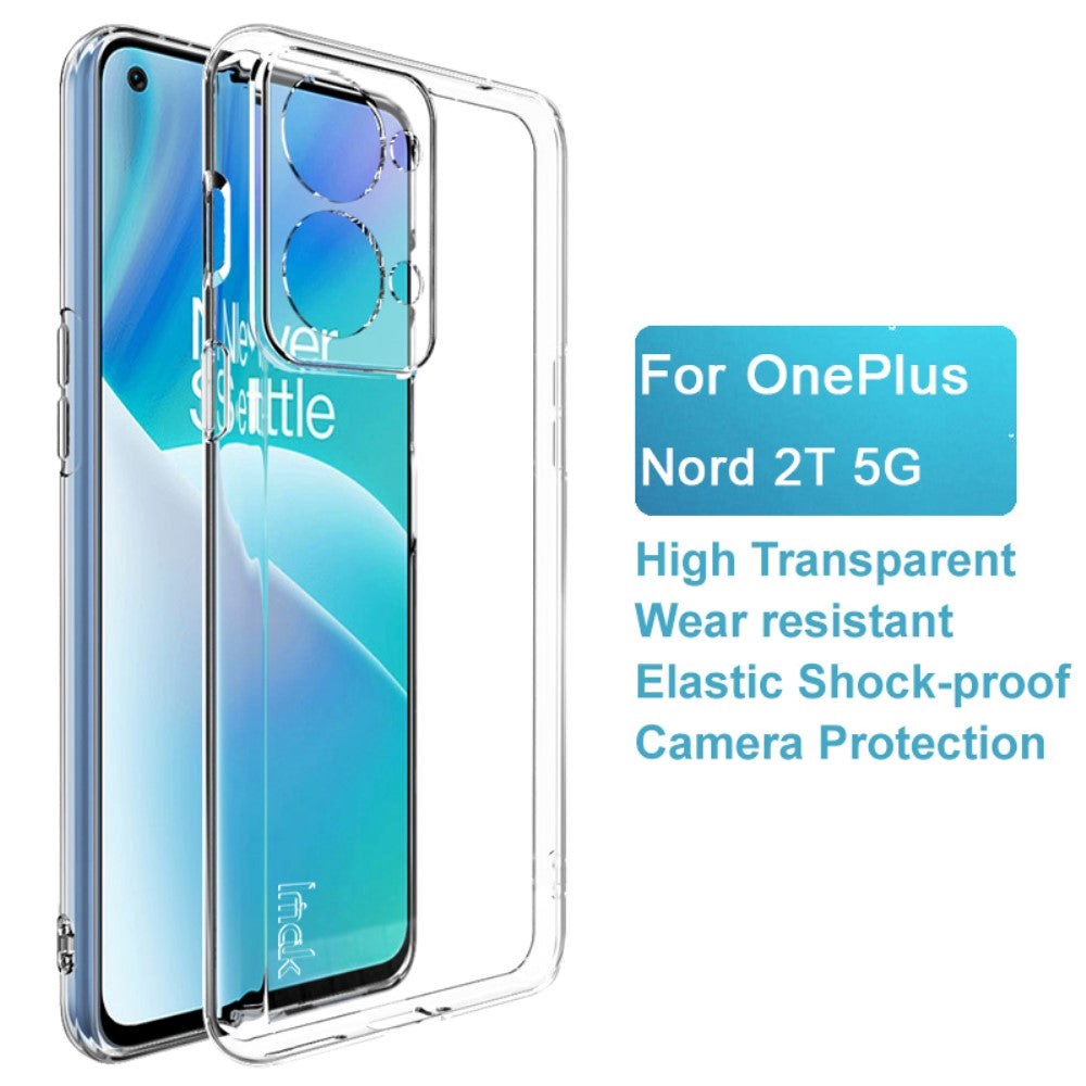 OnePlus Nord 2T (5G) IMAK Flexibelt plastskal - Transparent