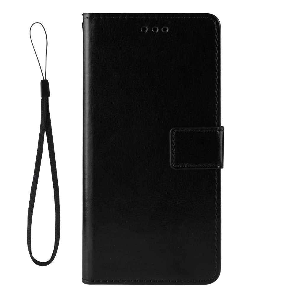 DOOGEE N20 Pro Leather Wallet Case & Strap - Svart