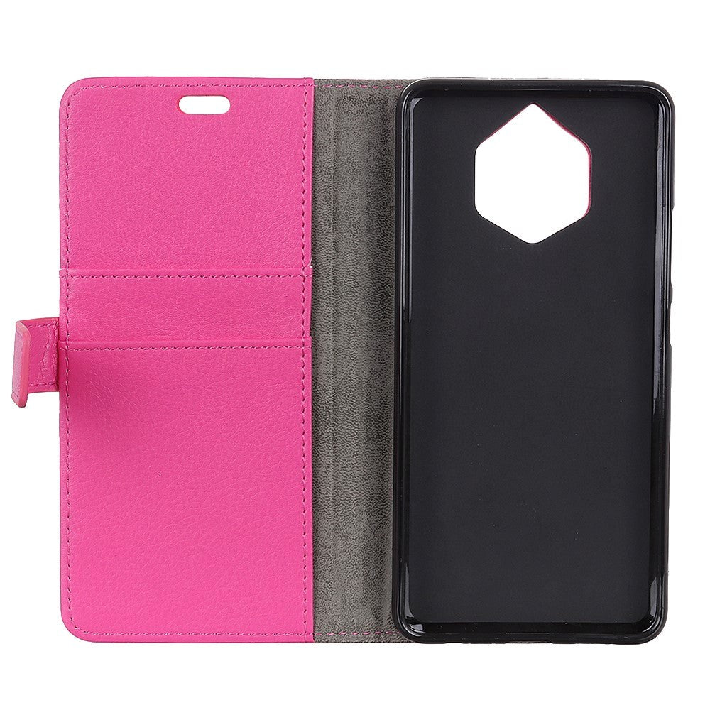 Nokia 9 PureView Classic Leather Wallet Case Pink