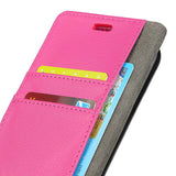 Nokia 9 PureView Classic Leather Wallet Case Pink