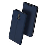 Nokia 2.3 DUX DUCIS Skin Pro Series Thin Wallet Case - Blue