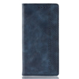 Nokia 5.3 Retro Leather Wallet Case - Blue