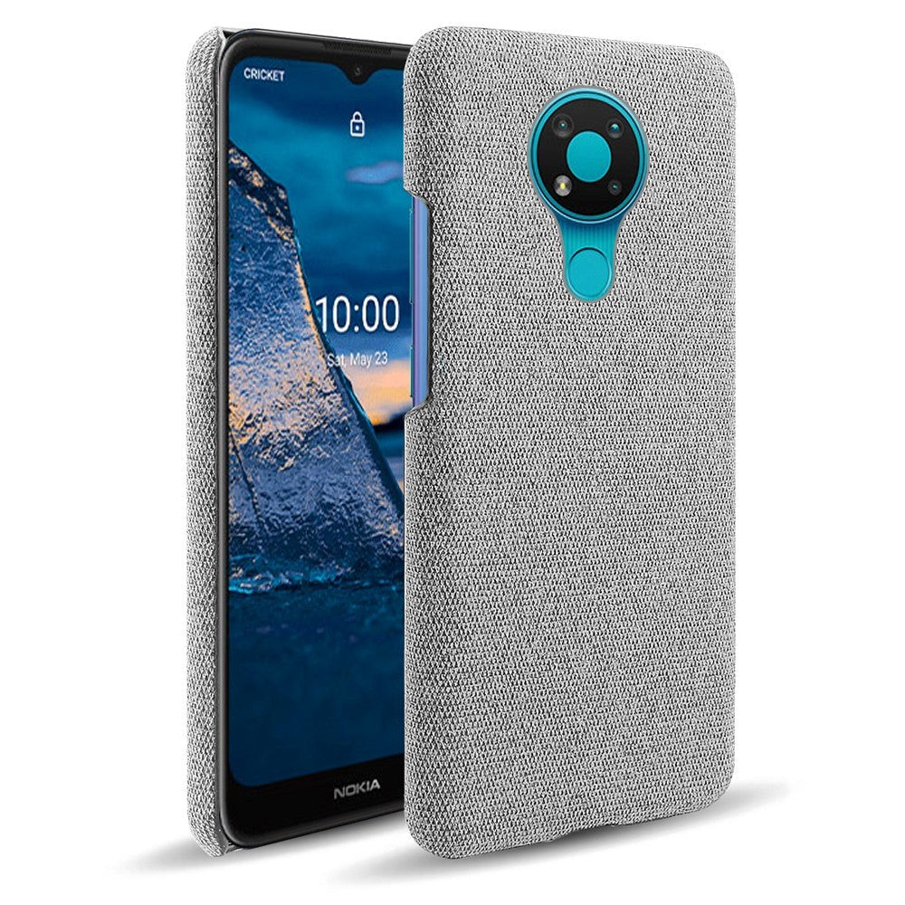 Nokia 3.4 Tygfodral - Grått