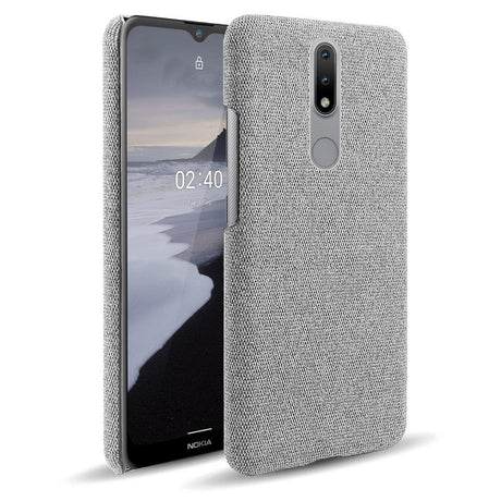 Nokia 2.4 Tygfodral - Grått