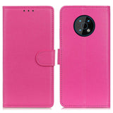 Nokia G50 Litchi PU Läder Fodral - Rosa