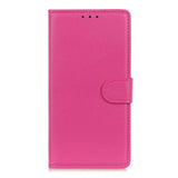 Nokia G50 Litchi PU Läder Fodral - Rosa