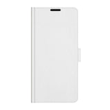 Tcl 20 SE Glossy Leather Wallet Case - White