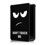 EIDERWOOD PocketBook Basic Lux 4 Fodral i Konstläder med Sleep-Wake Funktion - "Don't Touch Me"