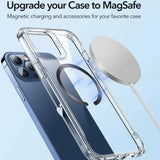 ESR Universal MagSafe Kompatibel Magnetisk Ring - 2 St. - Svart / Silver