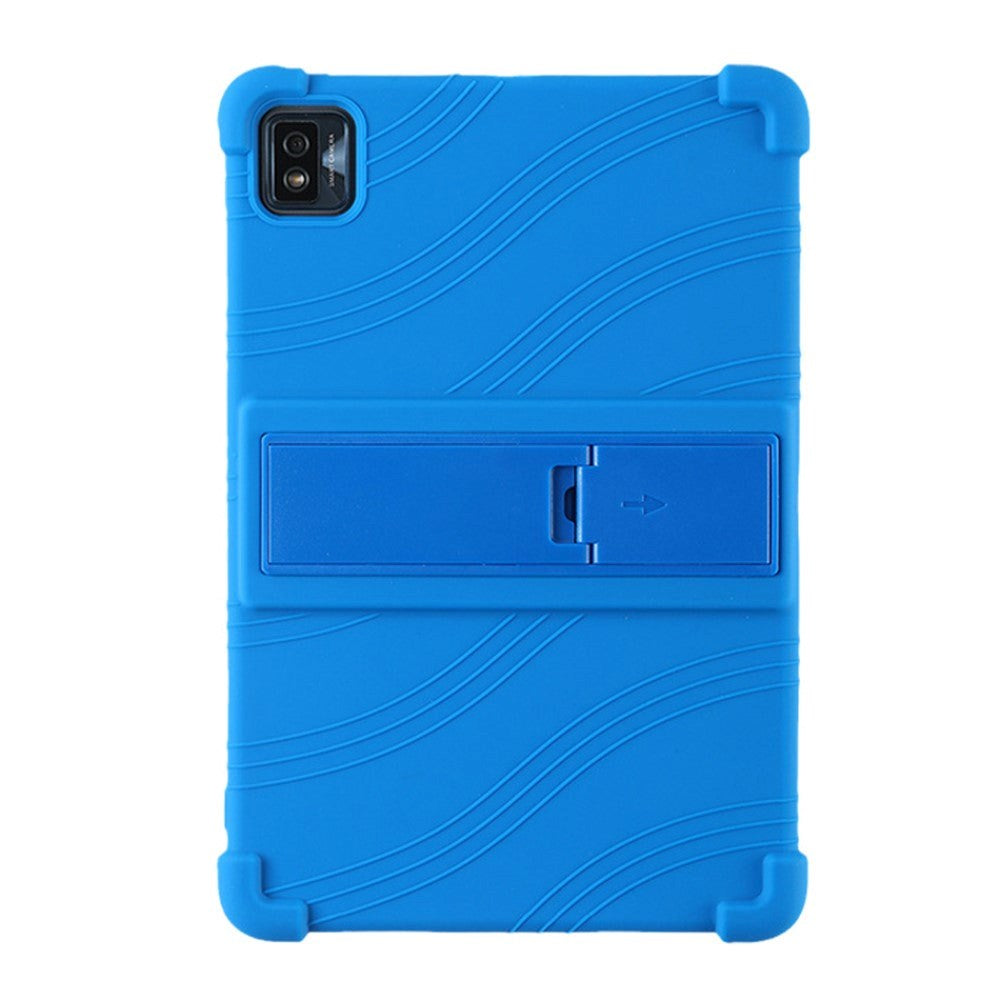 TCL TAB 10S SILICONE CASE m. Stativfunktion - mörkblå