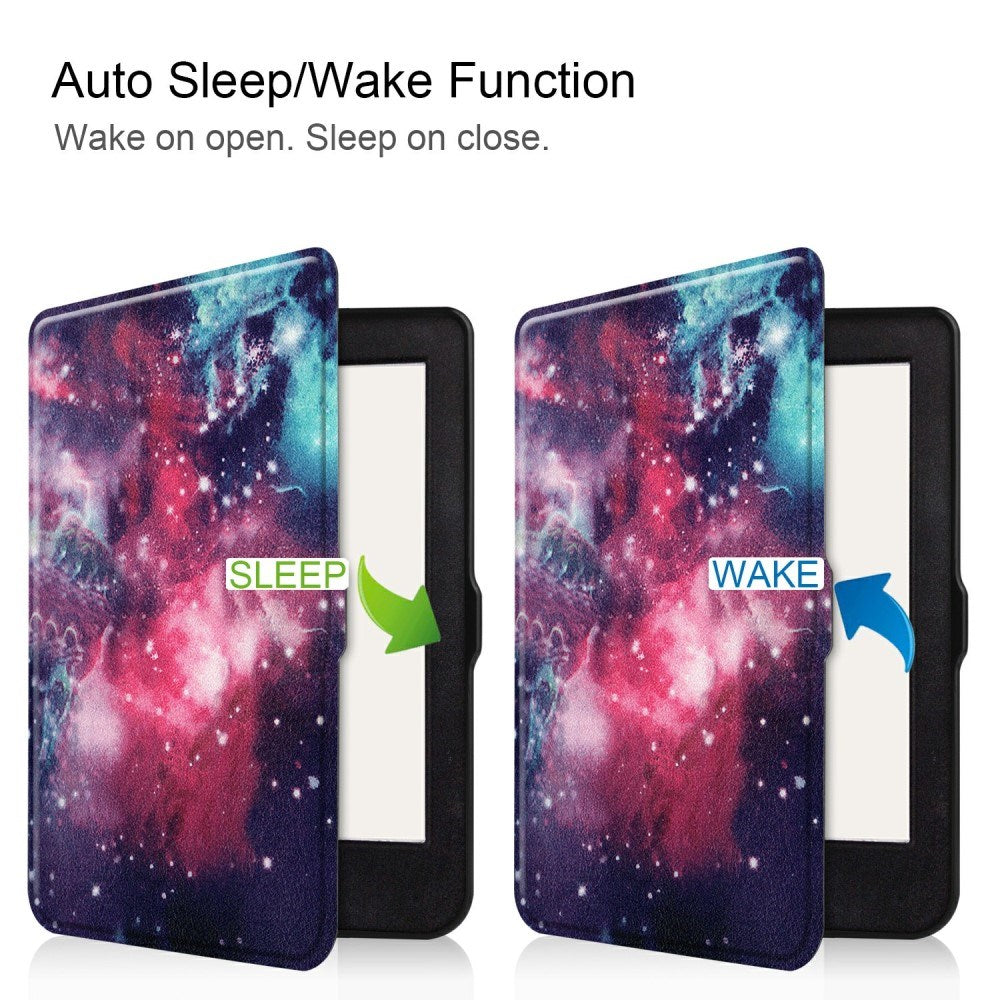 Kobo Nia Fodral i Konstläder med Sleep-Wake Funktion - Galaxy