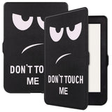 Kobo Nia Fodral i Konstläder med Sleep-Wake Funktion - "Don't Touch Me"