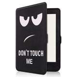 Kobo Nia Fodral i Konstläder med Sleep-Wake Funktion - "Don't Touch Me"