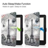 Kobo Nia Fodral i Konstläder med Sleep-Wake Funktion - Eiffeltornet