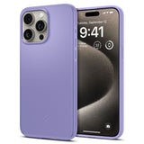 iPhone 15 Pro Max Spigen Thin Fit Skal - Iris Purple