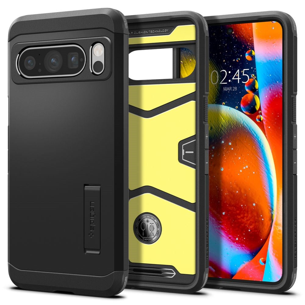 Pixel 8 Pro Spigen Tough Armor Skal m. Stativfunktion