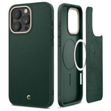 iPhone 15 Pro Max Cyrill Kajuk Mag Hybrid Skal - MagSafe Kompatibel - Forest Green