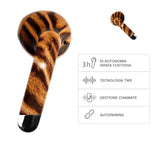 Jaz Hoox True Wireless In-Ear Bluetooth Hörlurar - Leopard