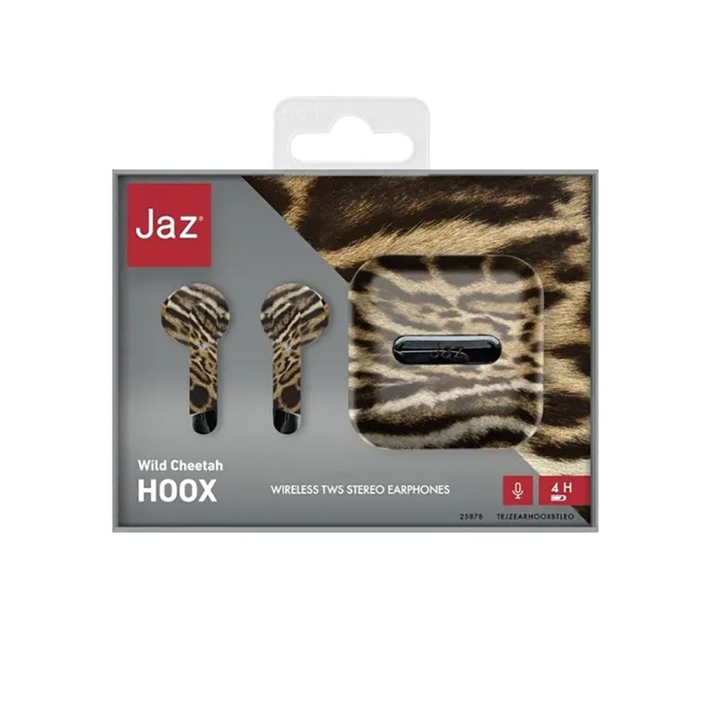 Jaz Hoox True Wireless In-Ear Bluetooth Hörlurar - Leopard