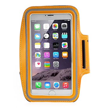 iPhone 8 plus / 7 plus / 6 plus / 6s plus Löpararmband orange