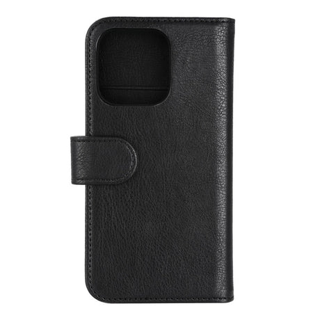 iPhone 14 Pro Essentials 2-i-1 Konstläder Fodral - Svart