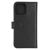 iPhone 14 Pro Max Essentials 2-i-1 Konstläder Fodral - Svart