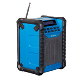 Denver Trådlös Bluetooth Hantverkare Högtalare med DAB / FM Radio - Svart / Blå