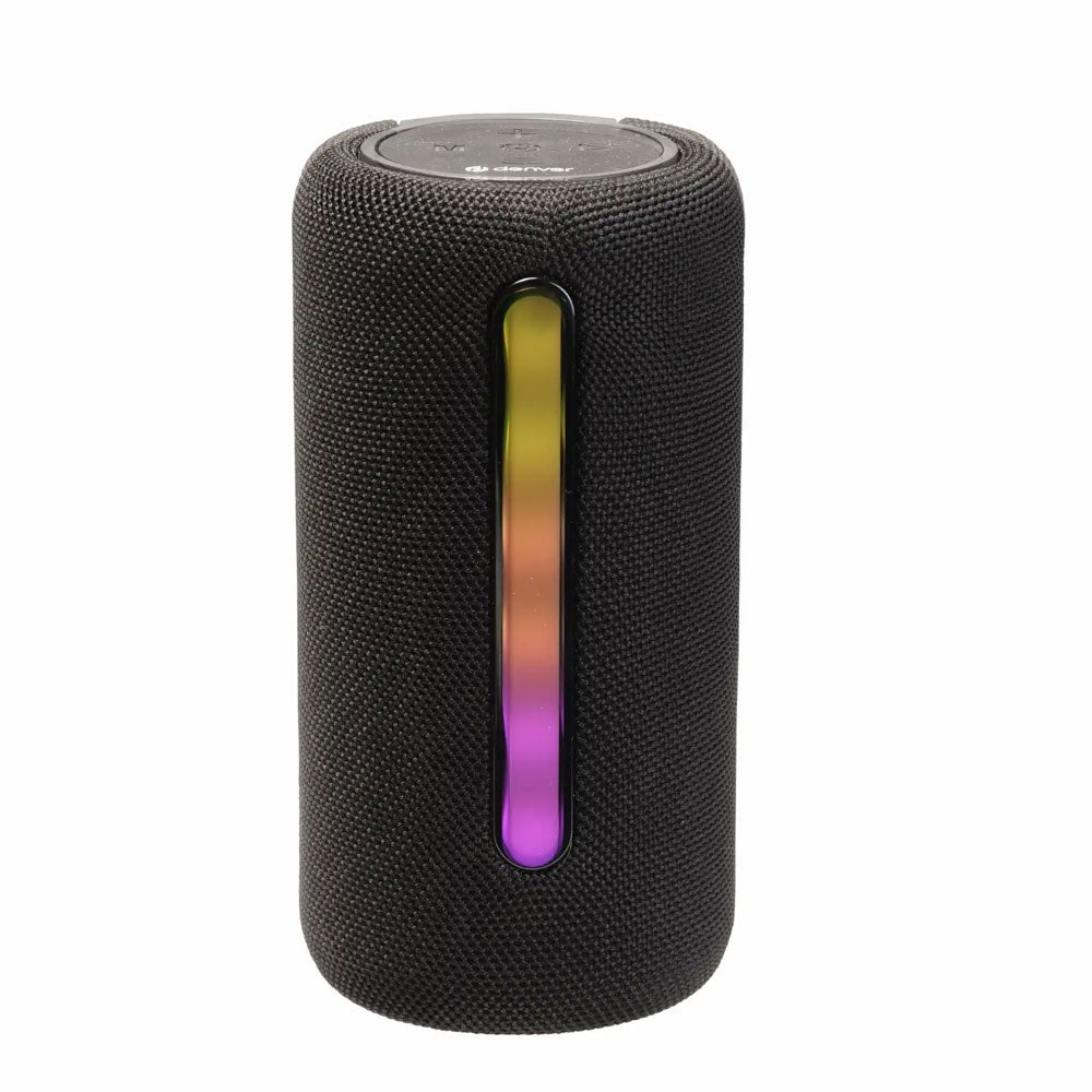 Denver BTL-330 Mini Bluetooth Högtalare m. LED Ljus - Svart