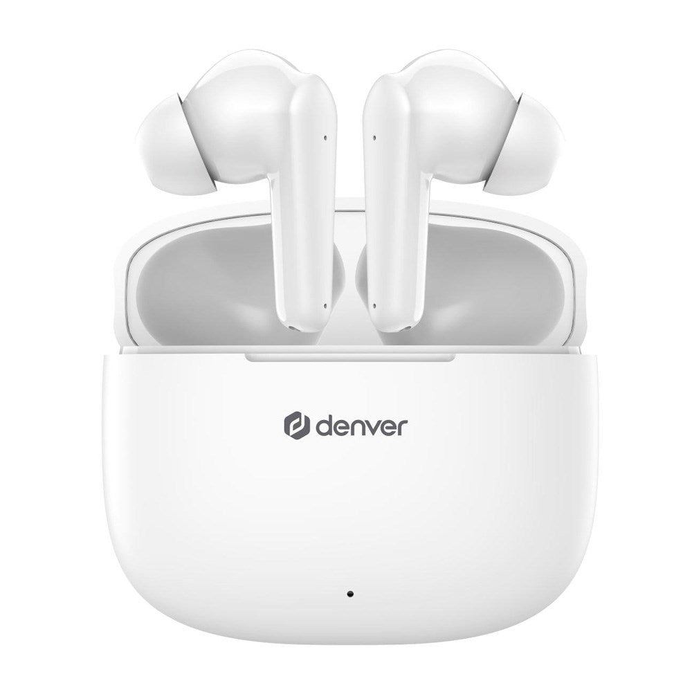 Denver True Wireless Hörlurar - In-Ear - Vit
