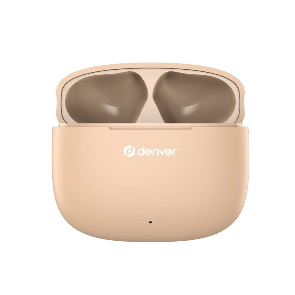 Denver True Wireless Hörlurar - In-Ear - Beige