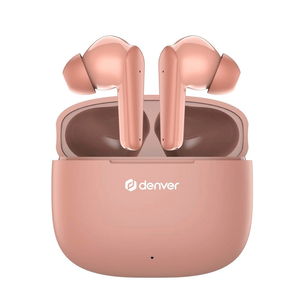Denver True Wireless Hörlurar - In-Ear - Rosa