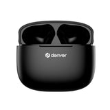 Denver True Wireless Hörlurar - In-Ear - Svart