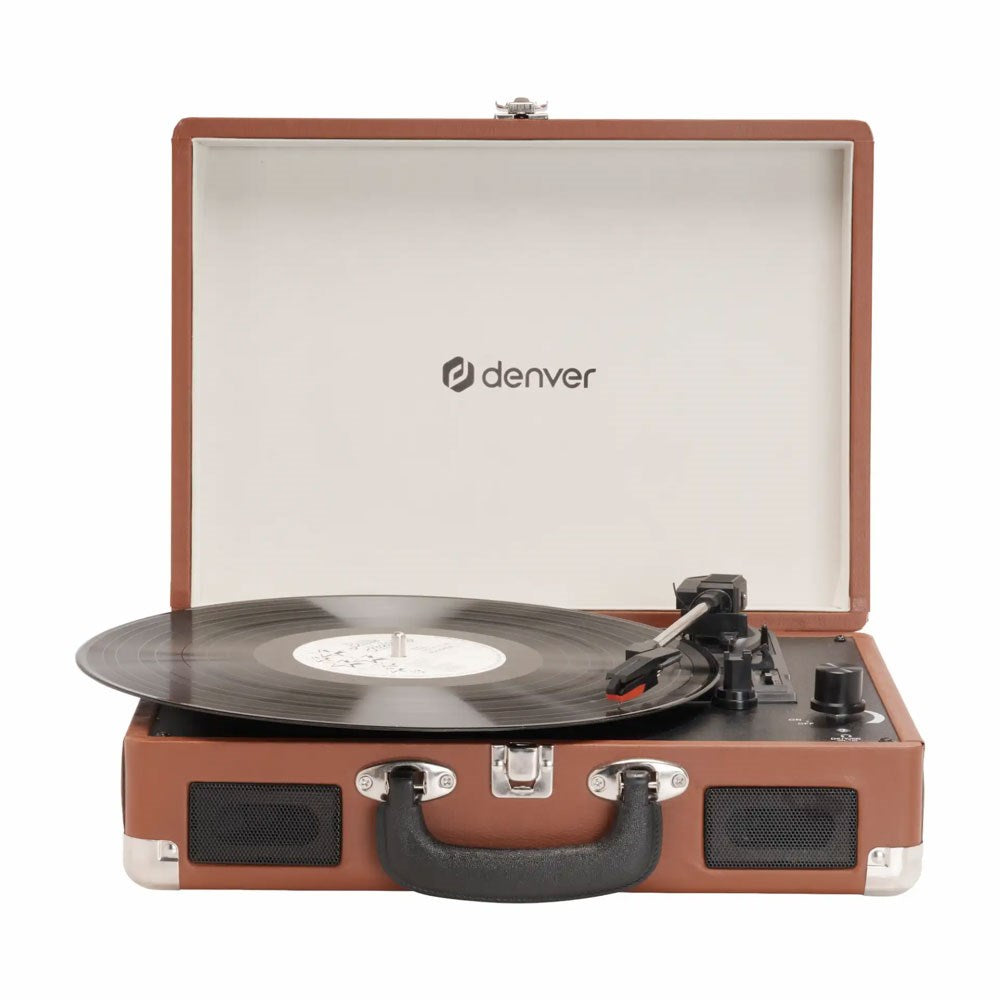 Denver VPL-120 Vintage USB Skivspelare - Brun