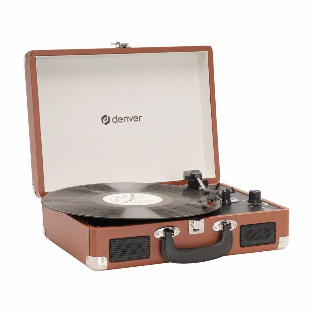 Denver VPL-120 Vintage USB Skivspelare - Brun