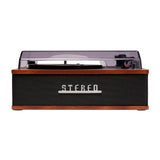 Denver VPB-262 Retro Skivspelare med Bluetooth & 2 x 20W Inbyggda Högtalare - Svart / Brun