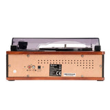Denver VPB-262 Retro Skivspelare med Bluetooth & 2 x 20W Inbyggda Högtalare - Svart / Brun