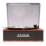 Denver VPB-262 Retro Skivspelare med Bluetooth & 2 x 20W Inbyggda Högtalare - Svart / Brun