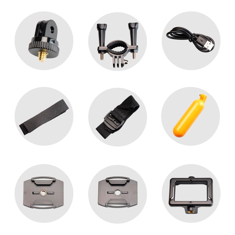 Denver ACT-324 Action Kamera med Vattentätt Fodral - Svart