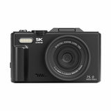 Denver Digitalkamera med 3" IPS-Fällbar Skärm - 16 MP CMOS - Autofokus / Slowmotion / Timelapse - Svart