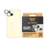 iPhone 15 / 15 Plus PanzerGlass PicturePerfect - Kameraskydd - Platinum Strength - Transsparent / Svart