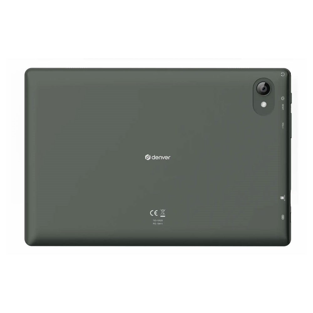 Denver TIO-10525 Surfplatta 10" med Android 16 - 4 RAM & 64 GB - 5 000 mAh - 2/5 MP Kamera - Grå