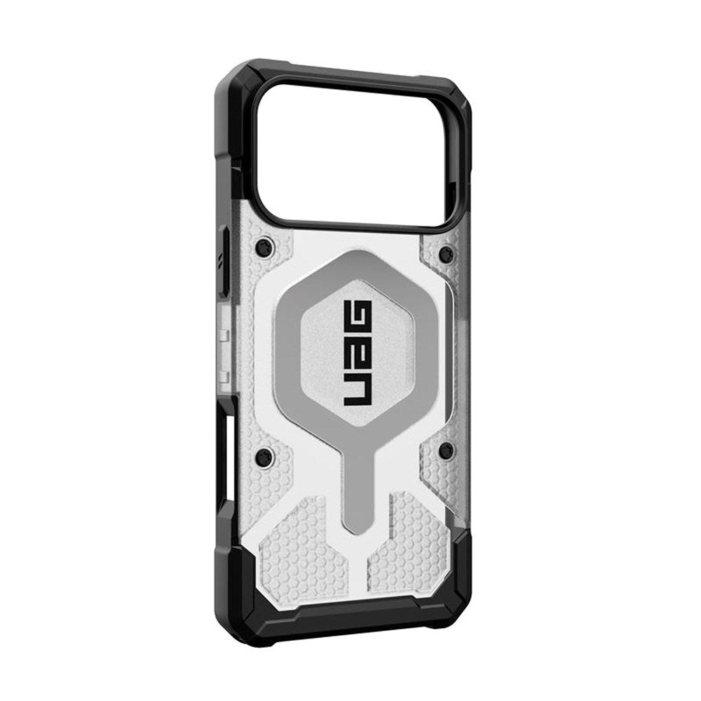 iPhone 17 Pro Max UAG Pathfinder Clear Skal - MagSafe Kompatibel - Genomskinlig / Svart