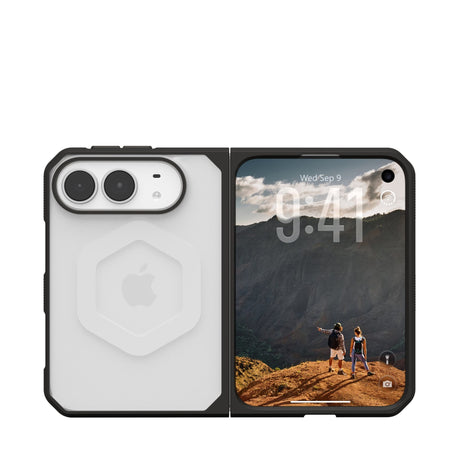 iPhone Duo UAG Mouve Skal - MagSafe Kompatibel - Transparent / Svart
