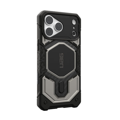 iPhone 18 Pro Max / 17 Pro Max UAG Monarch Pro Skal - MagSafe Kompatibel - Titanium