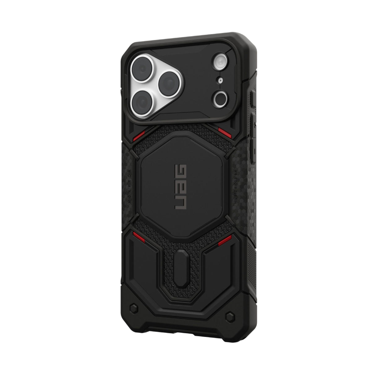iPhone 18 Pro Max / 17 Pro Max UAG Monarch Pro Skal - MagSafe Kompatibel - Kevlar Black